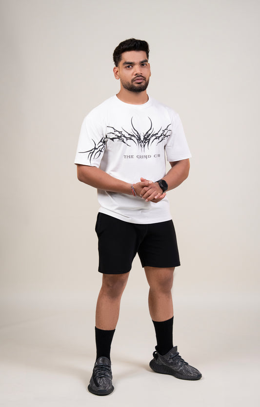 DOMINATE THEM ALL - WHITE TSHIRT (Oversized)