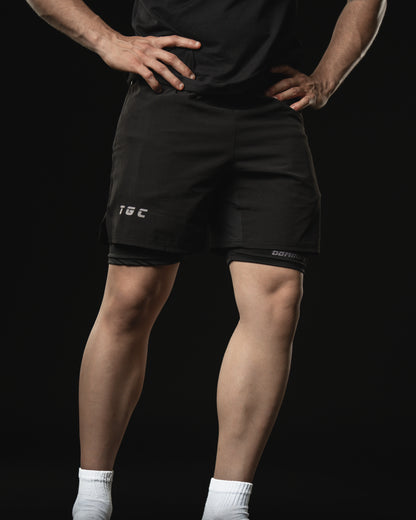 TGC RAW 2 IN 1 SHORTS