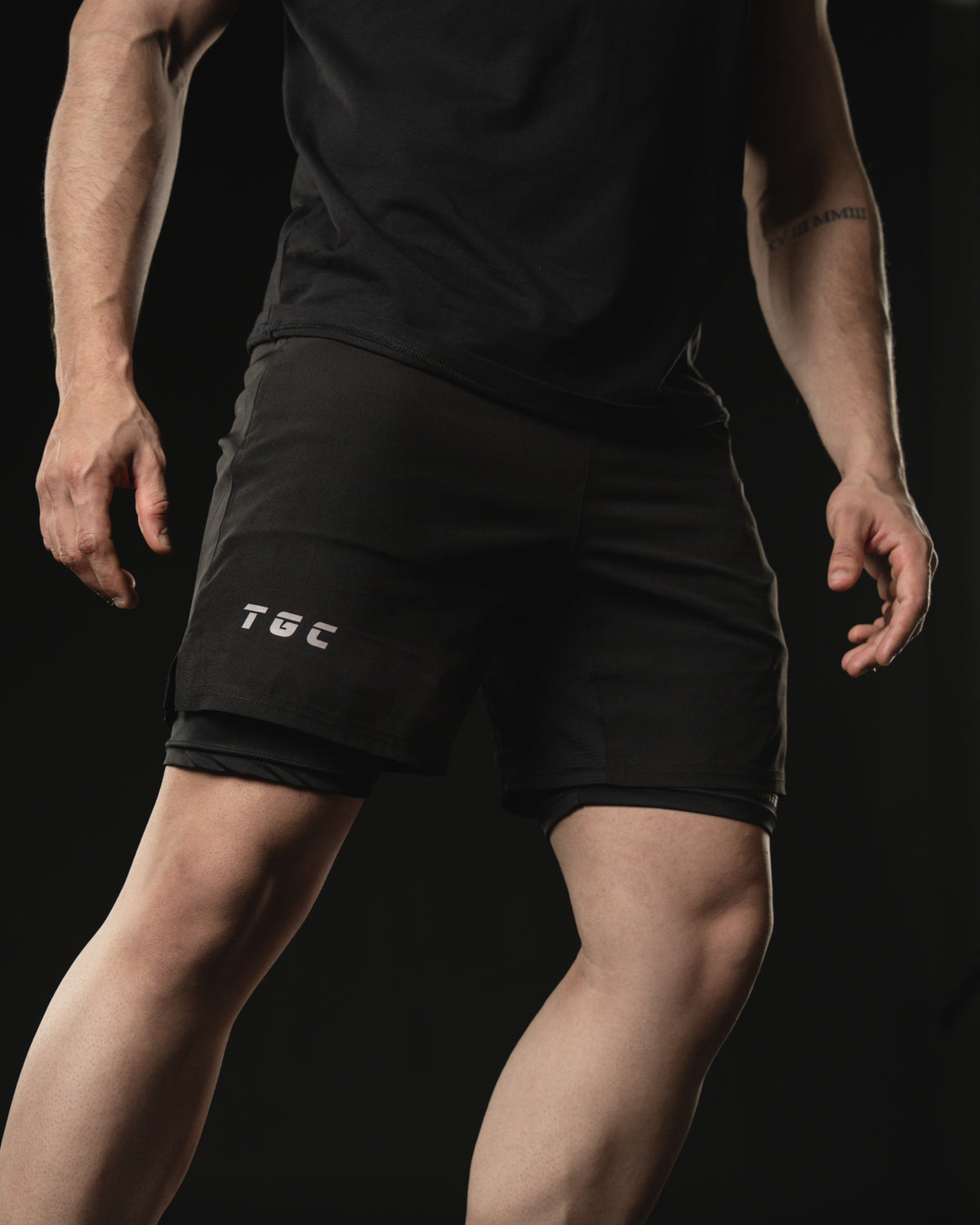 TGC RAW 2 IN 1 SHORTS