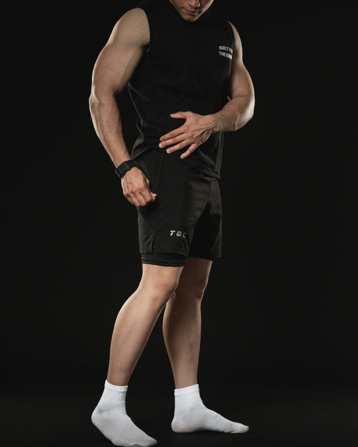 TGC RAW 2 IN 1 SHORTS