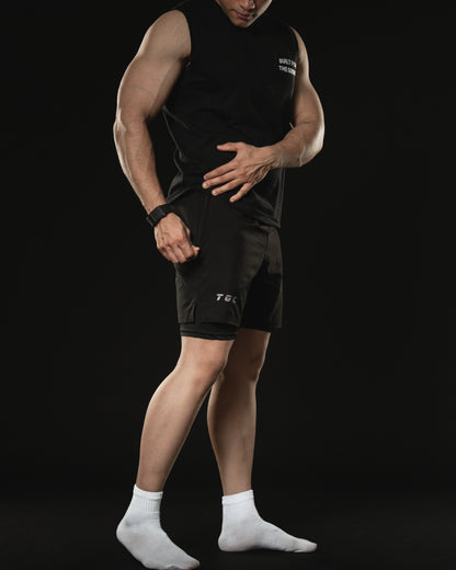 TGC RAW 2 IN 1 SHORTS