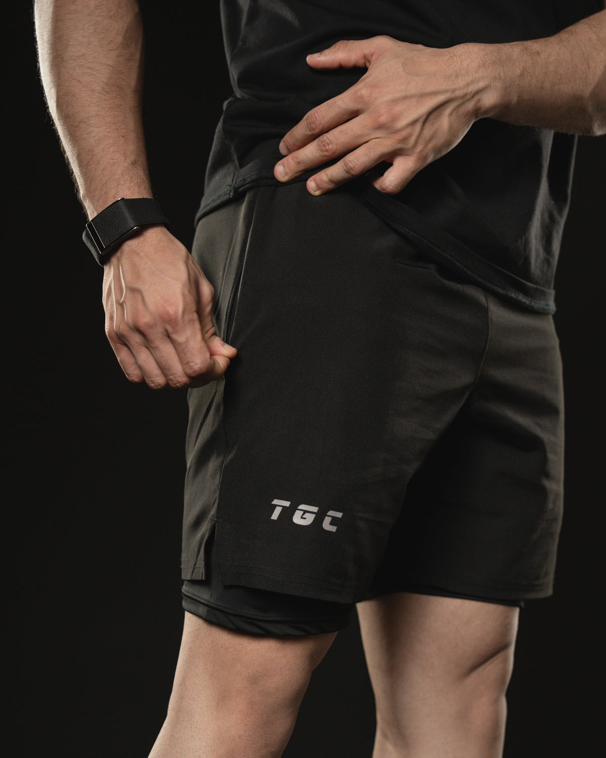 TGC RAW 2 IN 1 SHORTS
