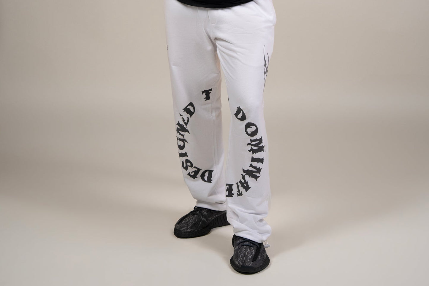 DESIGNED TO DOMINATE - WHITE JOGGER